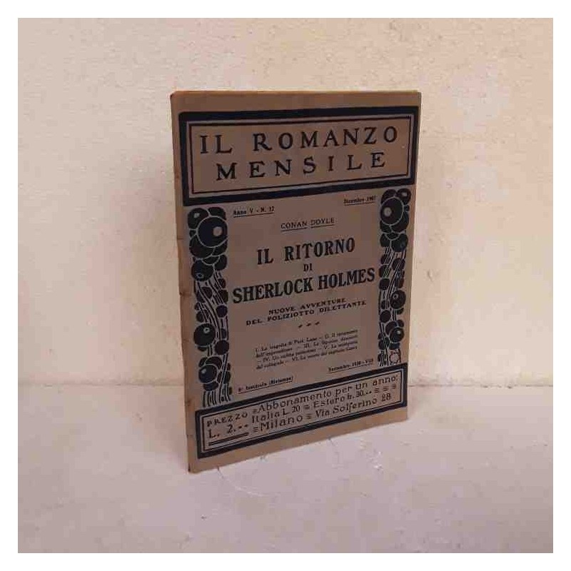 Il Romanzo Mensile 1932 Il ritorno di Sherlock Holmes