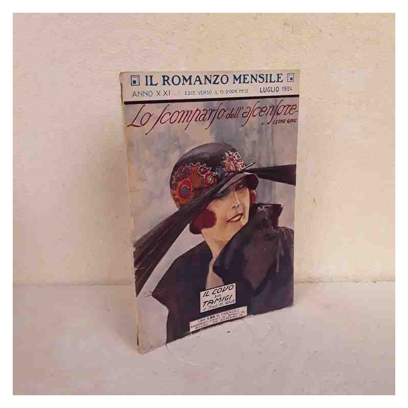 Il Romanzo Mensile 1924 Lo scomparso dell'ascensore