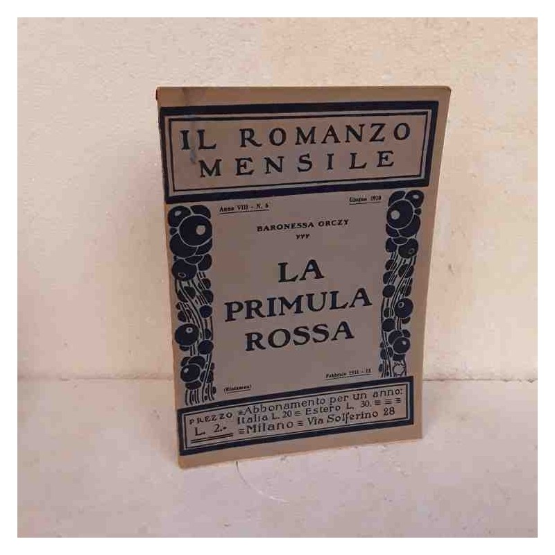 Il Romanzo Mensile 1931 La primula rossa