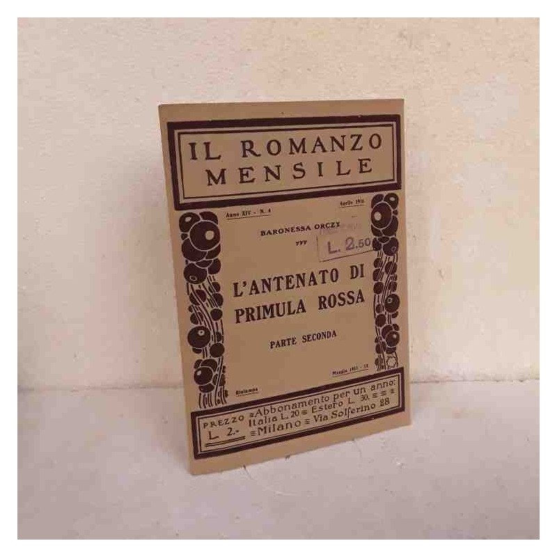 Il Romanzo Mensile 1931 L'antenato di primula rossa