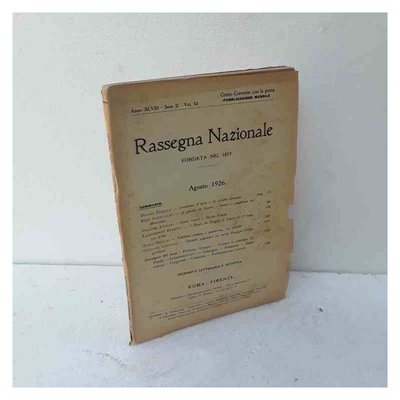 Rassegna Nazionale 1926