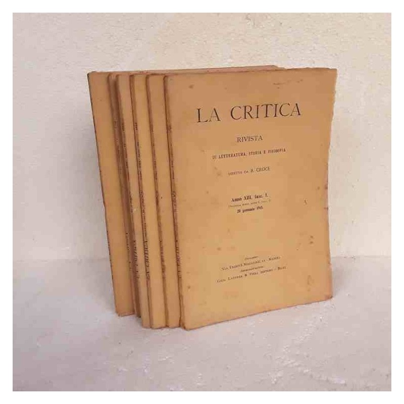 La Critica 1915