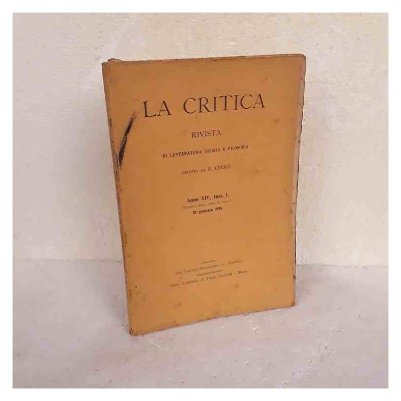 La Critica 1916