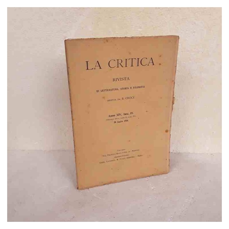La Critica 1916