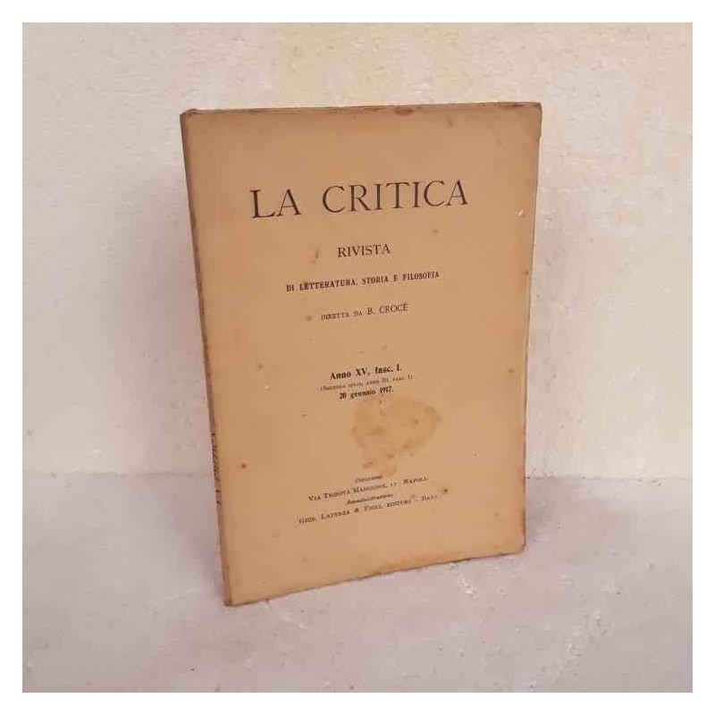 La Critica 1917