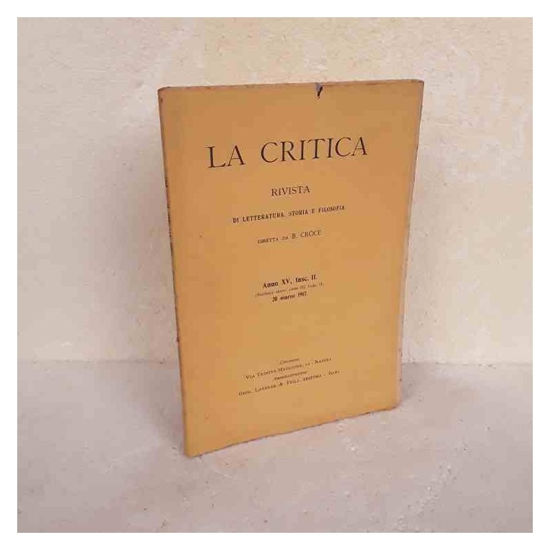 La Critica 1917