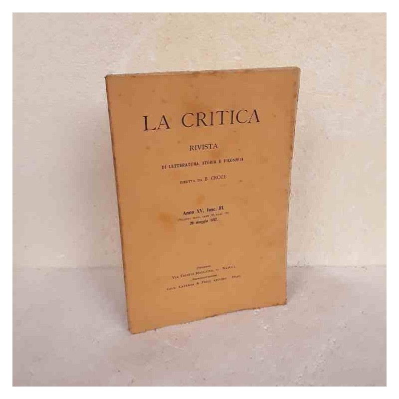 La Critica 1917