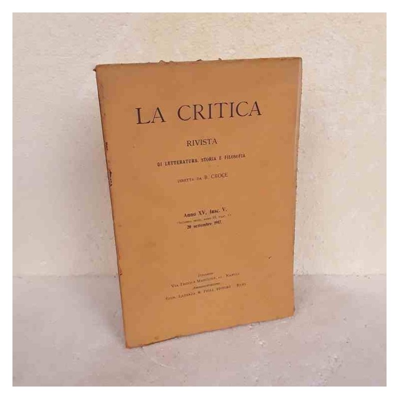 La Critica 1917