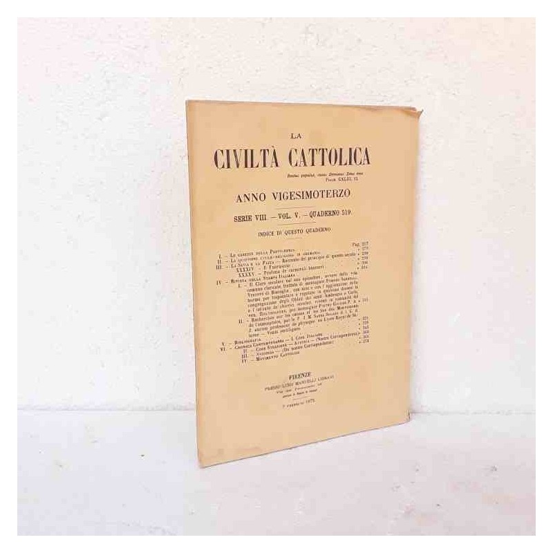 Civiltà Cattolica 1872