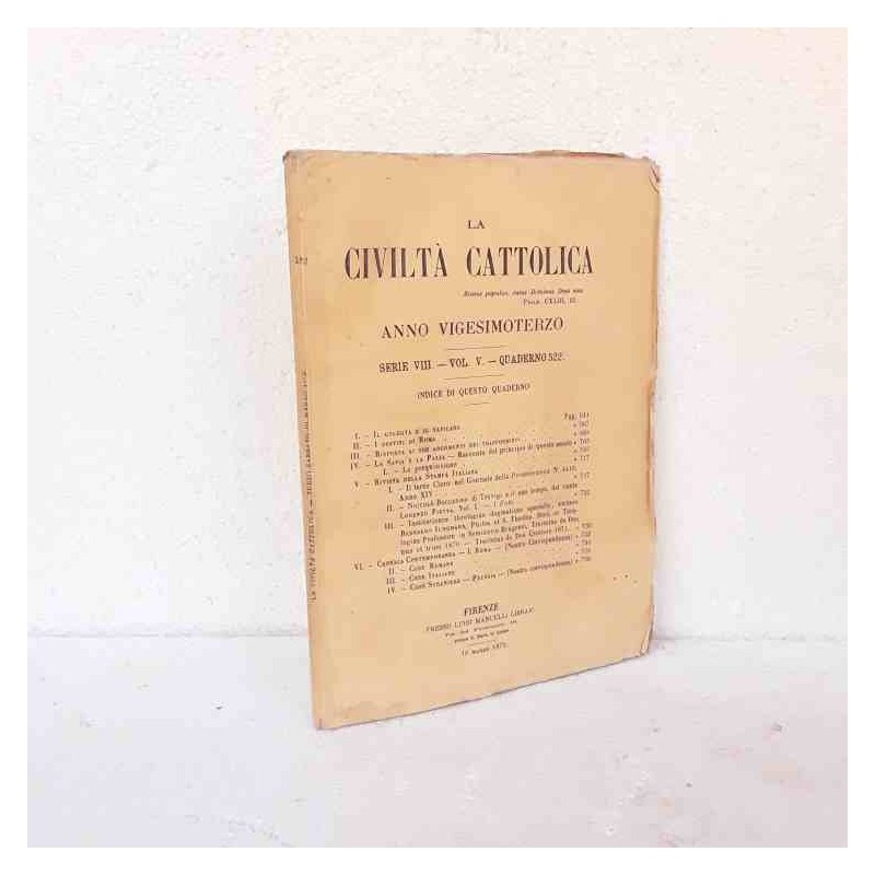 Civiltà Cattolica 1872