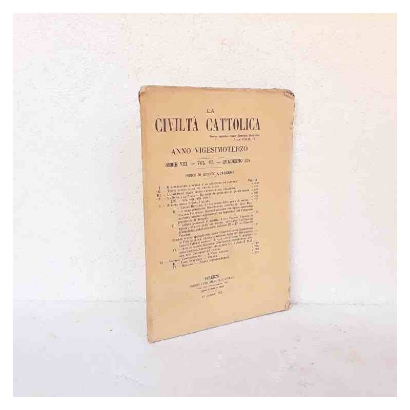 Civiltà Cattolica 1872