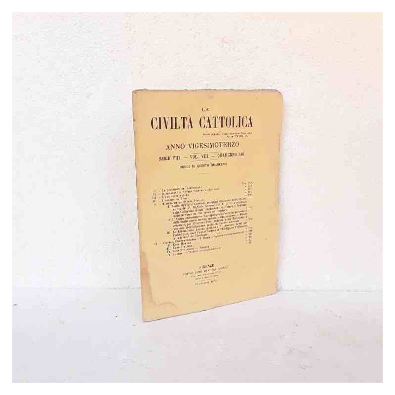 Civiltà Cattolica 1872