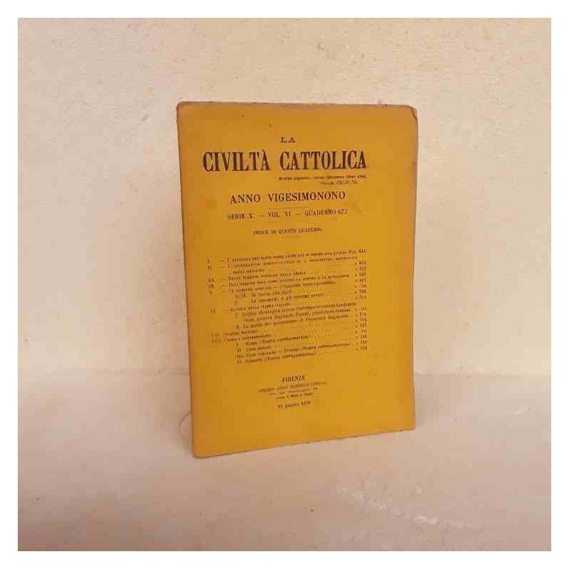 Civiltà Cattolica 1878