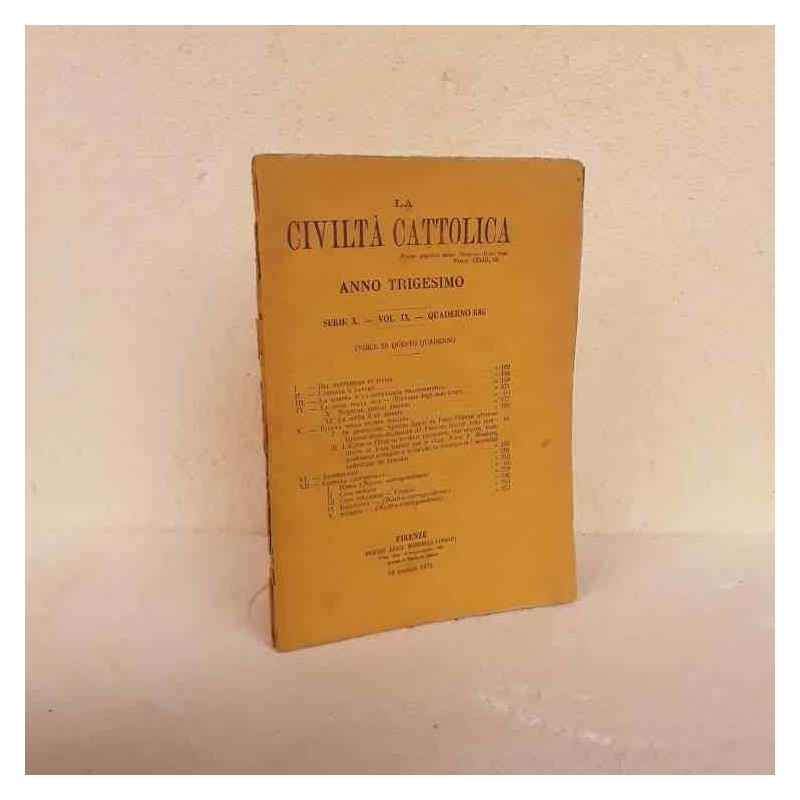 Civiltà Cattolica 1879