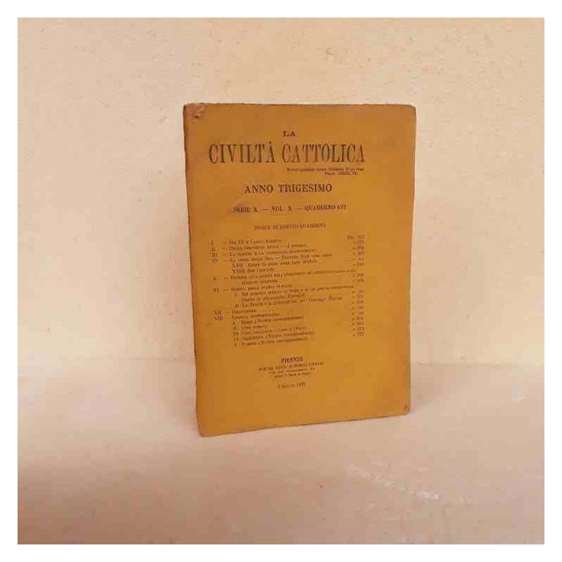 Civiltà Cattolica 1879