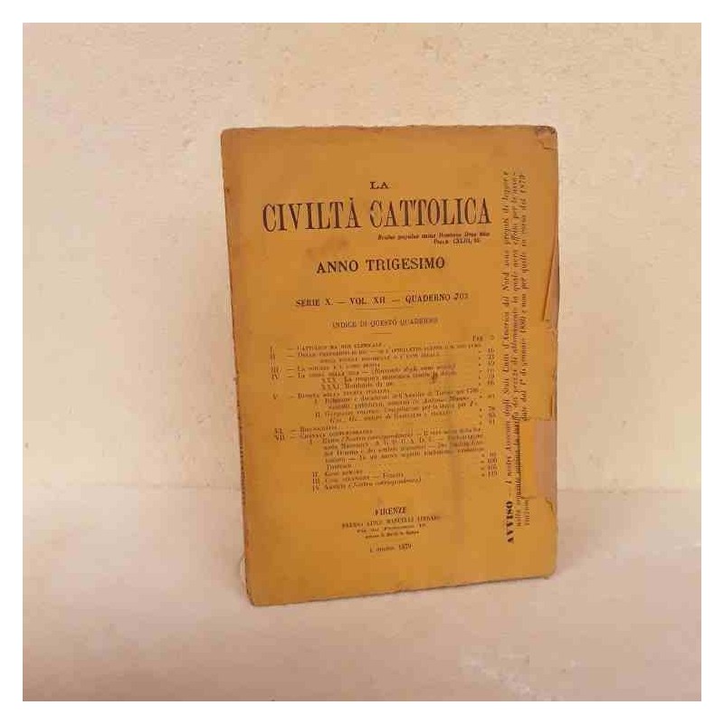 Civiltà Cattolica 1879