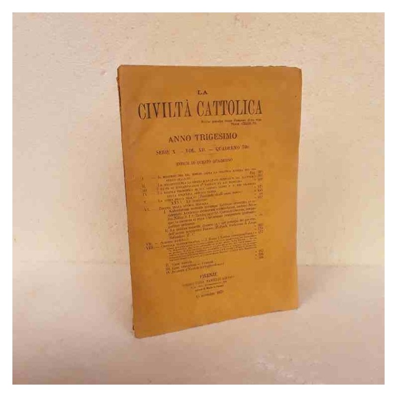 Civiltà Cattolica 1879