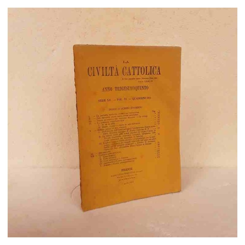 Civiltà Cattolica 1884