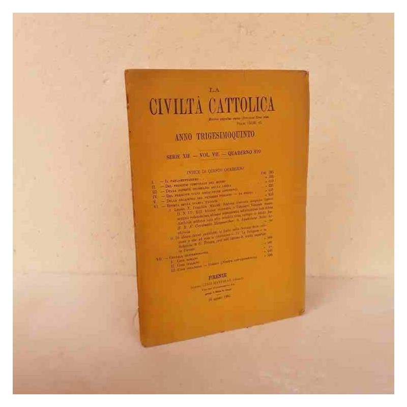 Civiltà Cattolica 1884