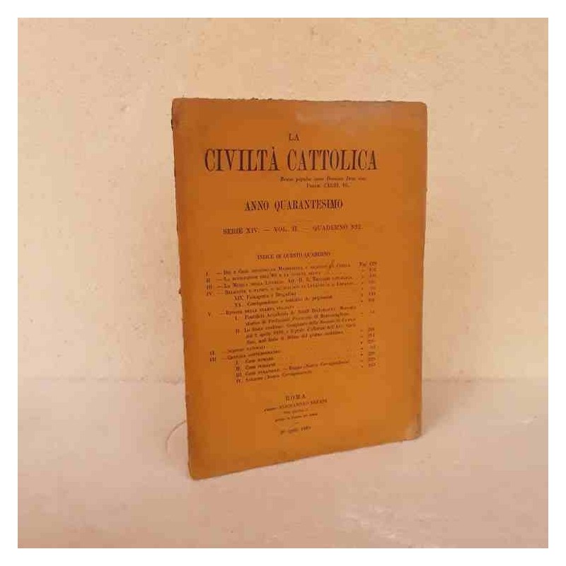 Civiltà Cattolica 1889