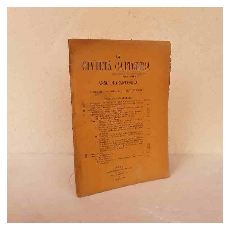 Civiltà Cattolica 1889