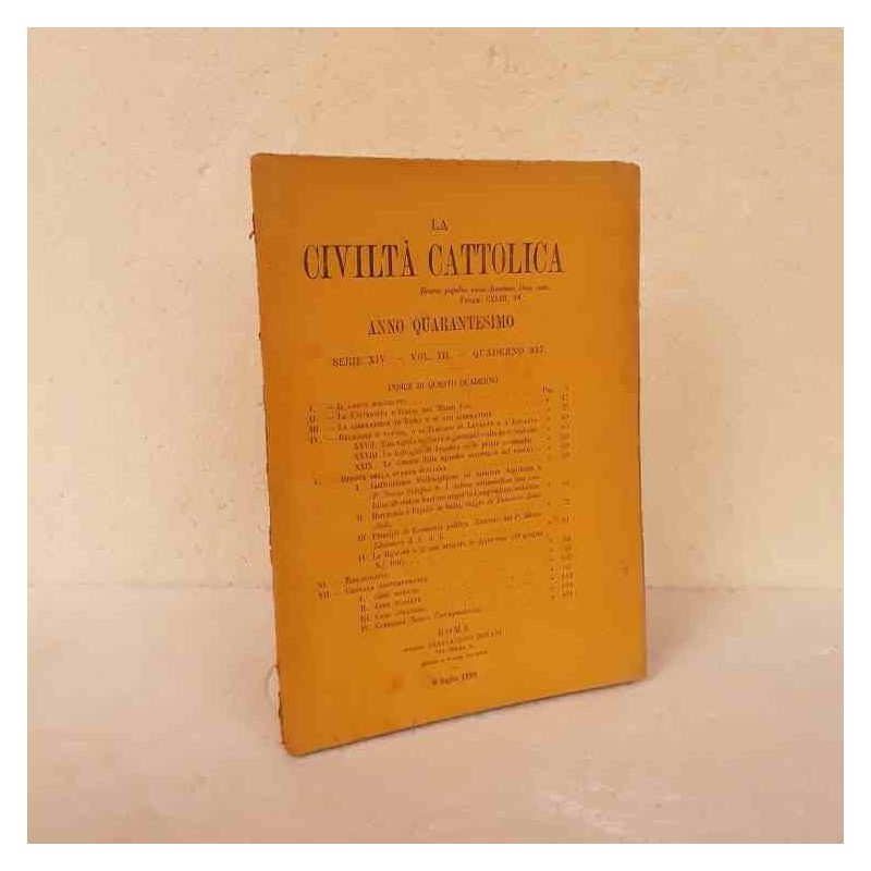 Civiltà Cattolica 1889