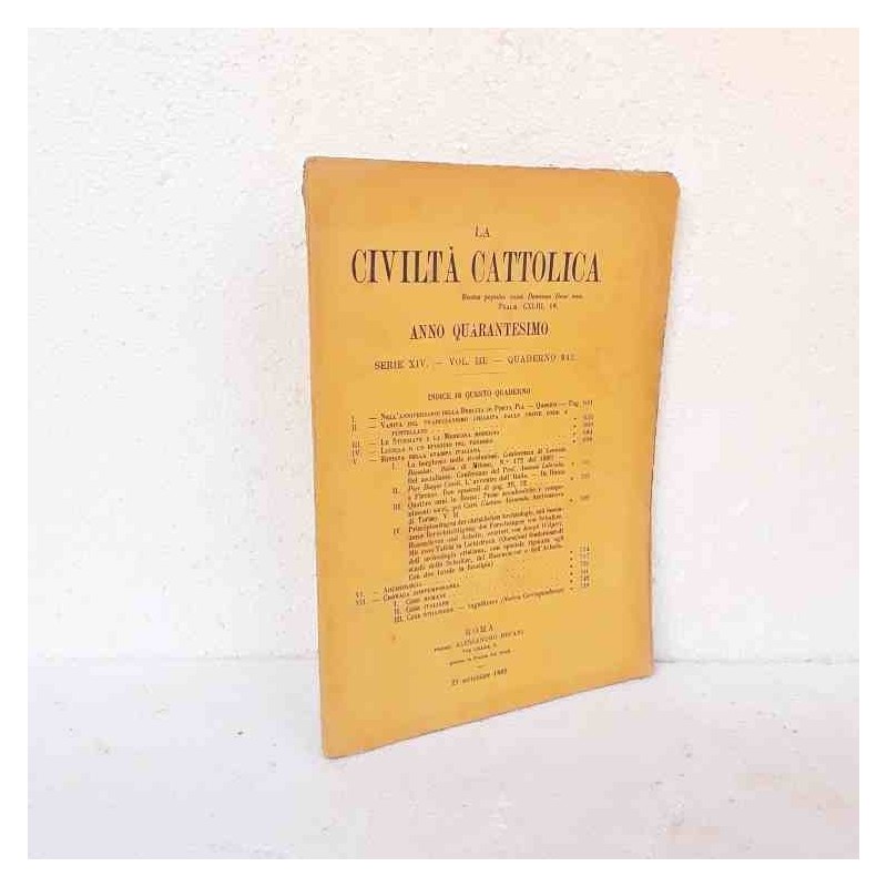 Civiltà Cattolica 1889