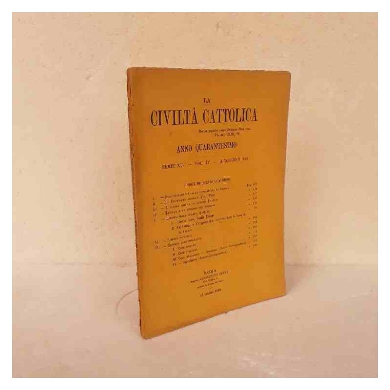 Civiltà Cattolica 1889