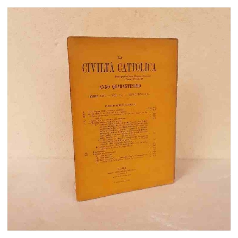 Civiltà Cattolica 1889