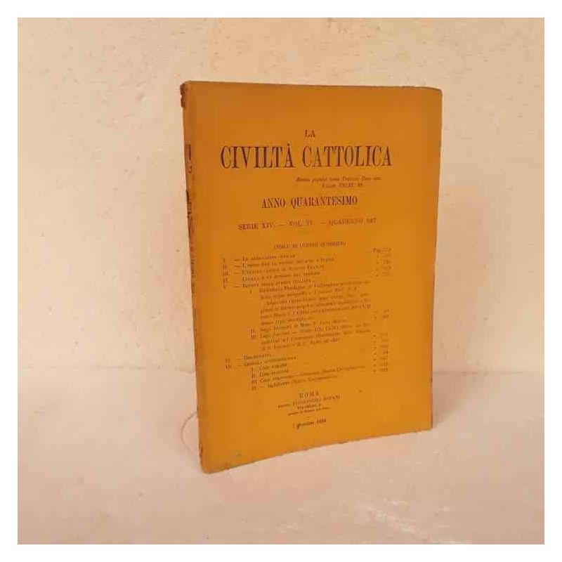 Civiltà Cattolica 1889