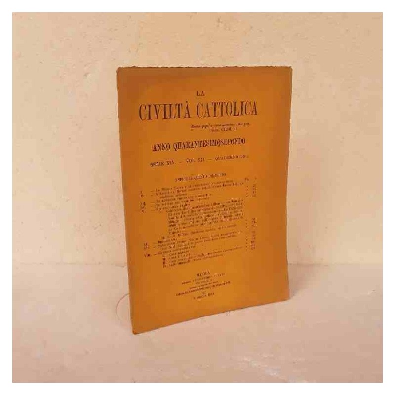 Civiltà Cattolica 1891