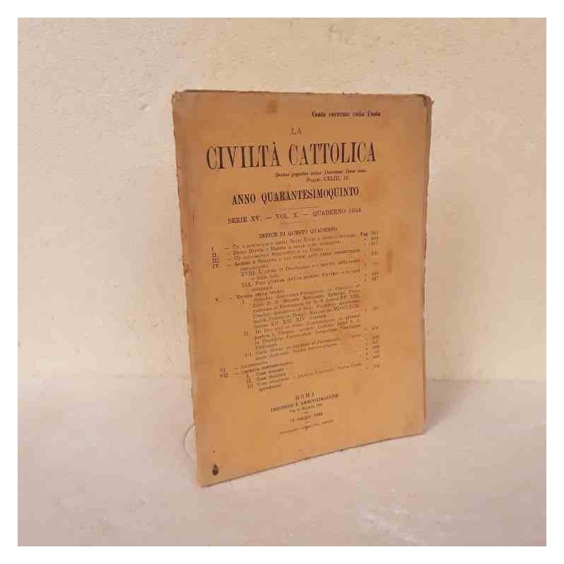 Civiltà Cattolica 1894
