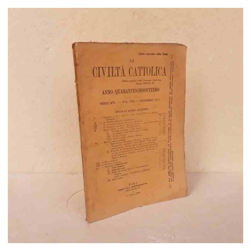 Civiltà Cattolica 1896