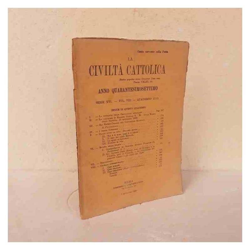 Civiltà Cattolica 1896