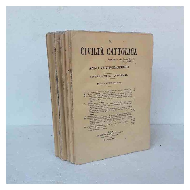 Civiltà Cattolica 1870