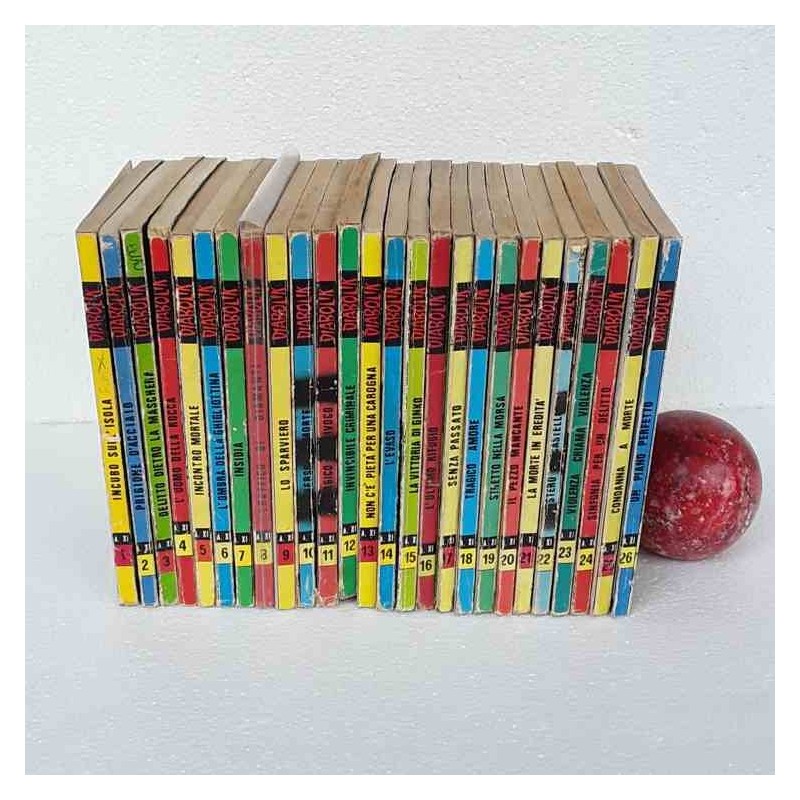 Diabolik annata completa anno XI - 1972