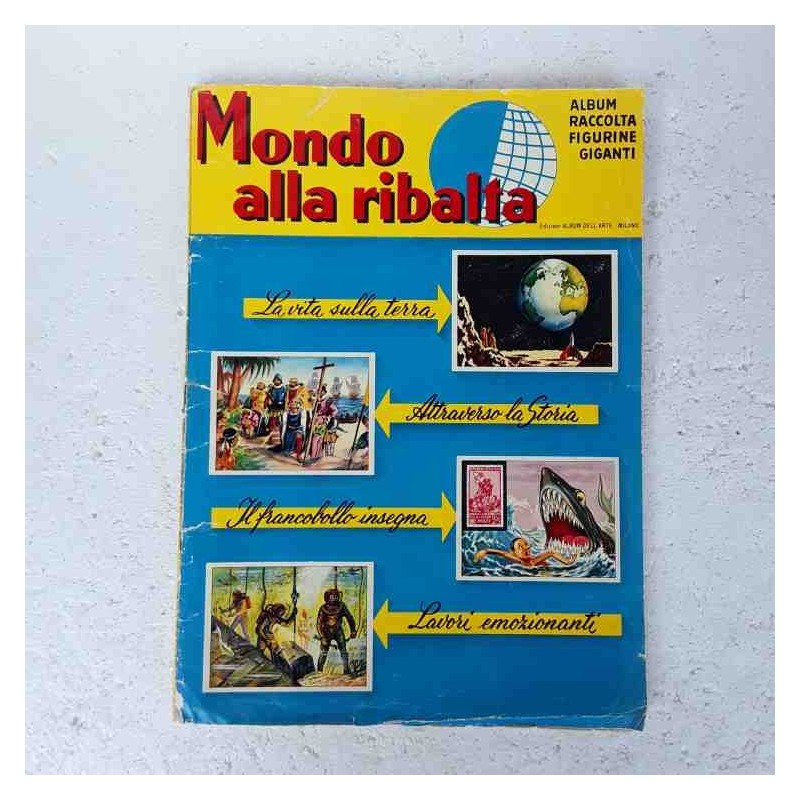 Album MONDO ALLA RIBALTA dell'Arte completo