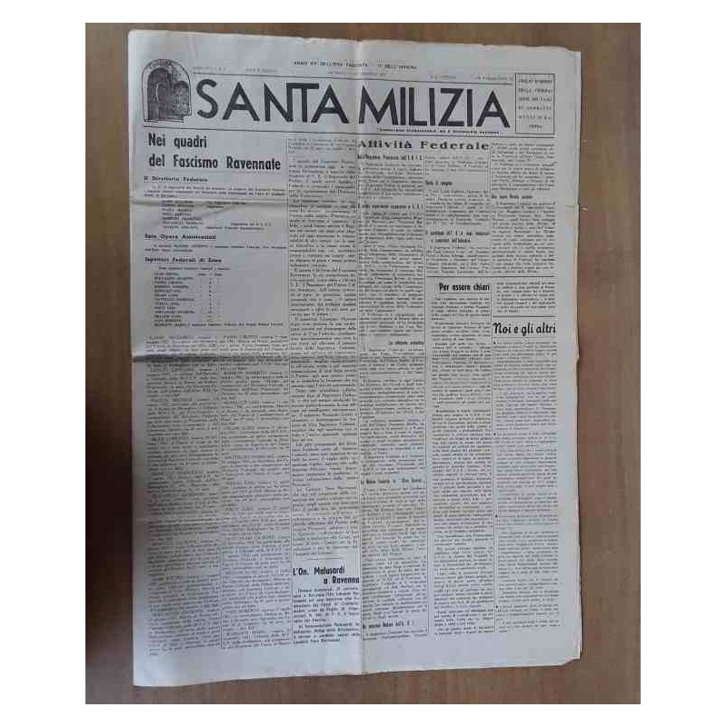 Santa Milizia 1937