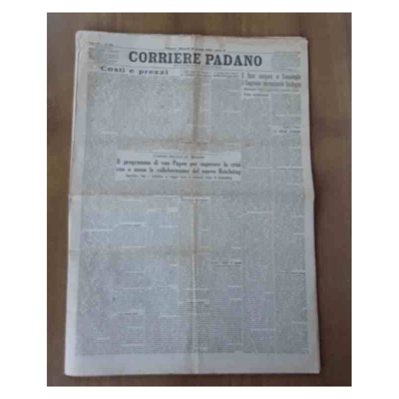Corriere Padano 1932