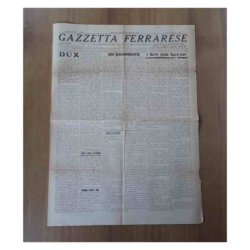 Gazzetta Ferrarese 1926