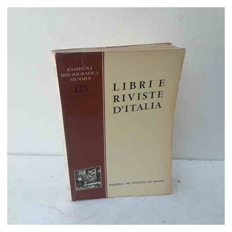 Libri e Riviste d'Italia 1960