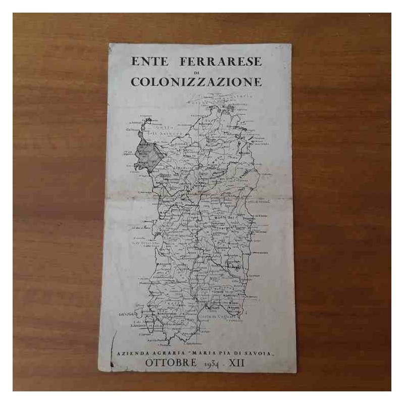 Ente ferrarese di colonizzazione 1934