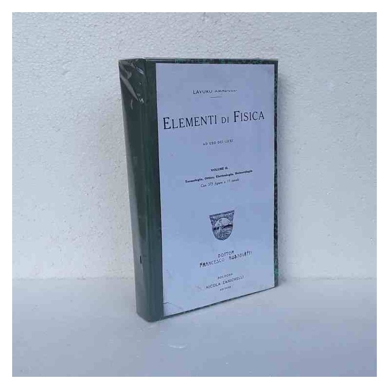 Elementi di chimica vol.2 di Amaduzzi Lavoro