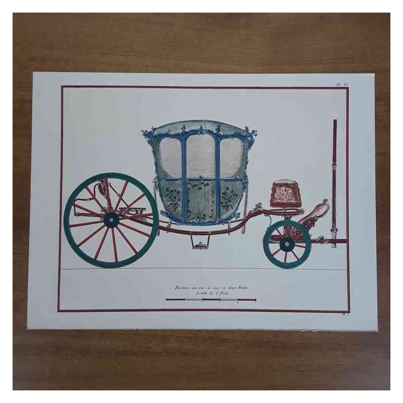 Berline Ou vis a vis a deux fonds