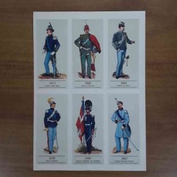 Stampe uniformi militari