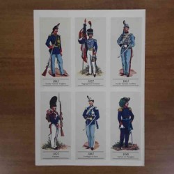 Stampe uniformi militari