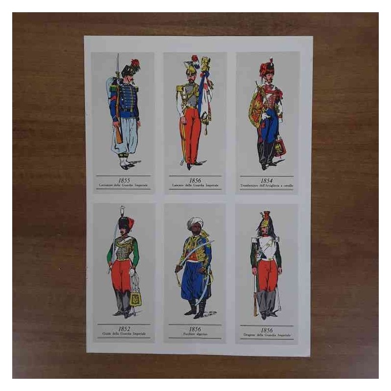 Stampe uniformi militari