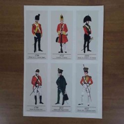 Stampe uniformi militari