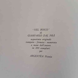 Giampaolo Dal Prà aquatinta