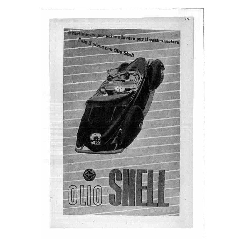 Olio Shell Per la salute del motore